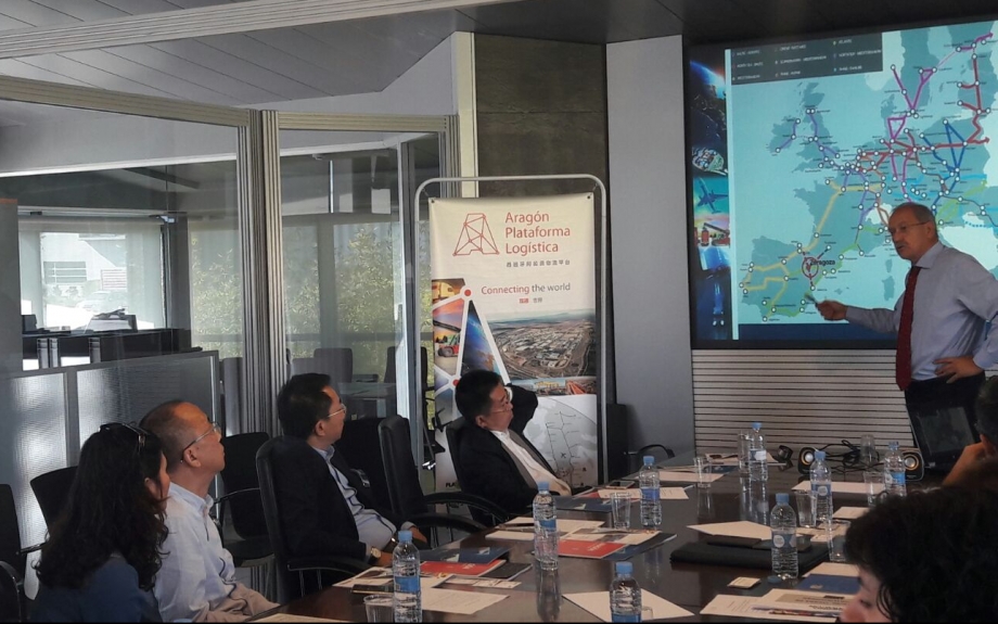 Aragón wants to make new connections with other Chinese regions Aragón wants to make new connections with other Chinese regions