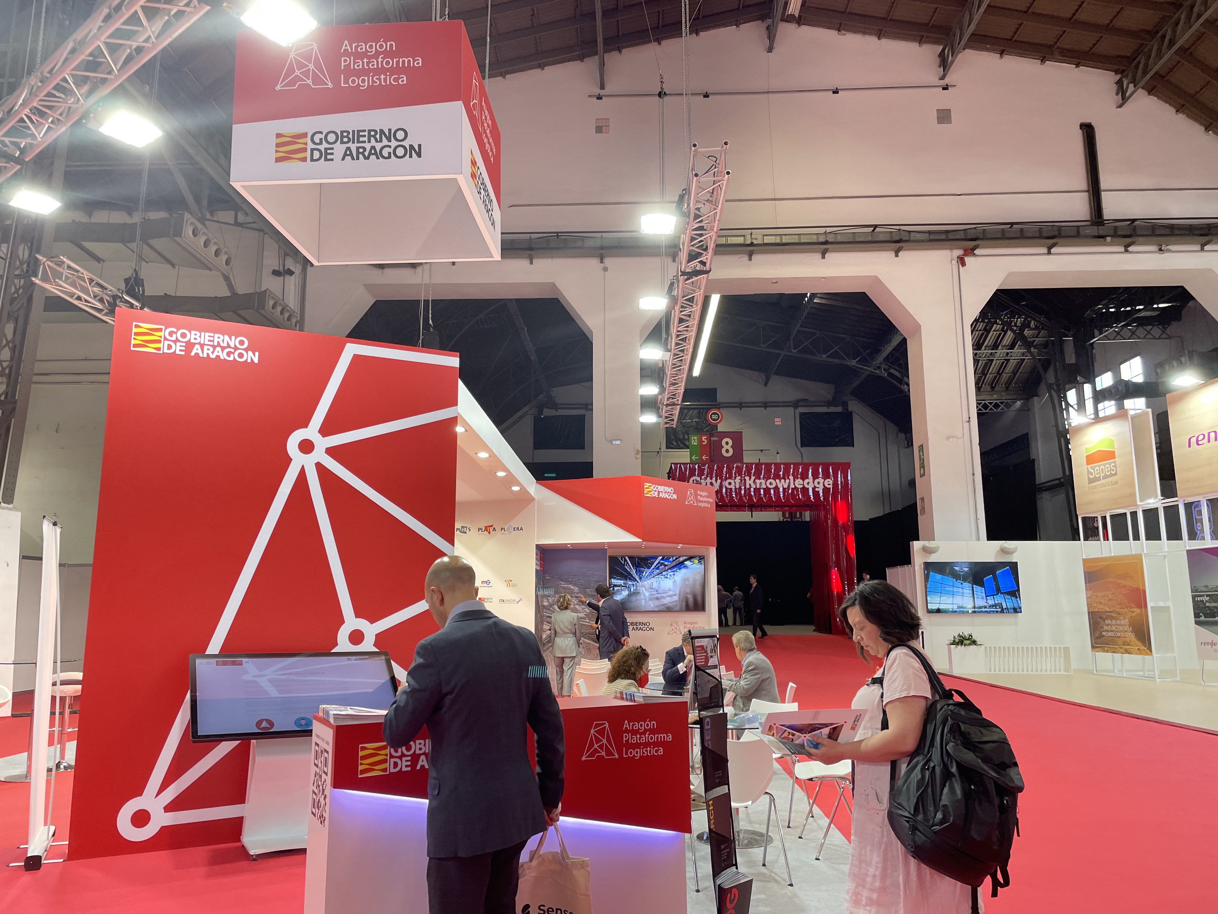 Aragón Plataforma Logística exhibe todos sus activos y fortalezas en el Salón Internacional de la Logística Aragón Plataforma Logística exhibe todos sus activos y fortalezas en el Salón Internacional de la Logística