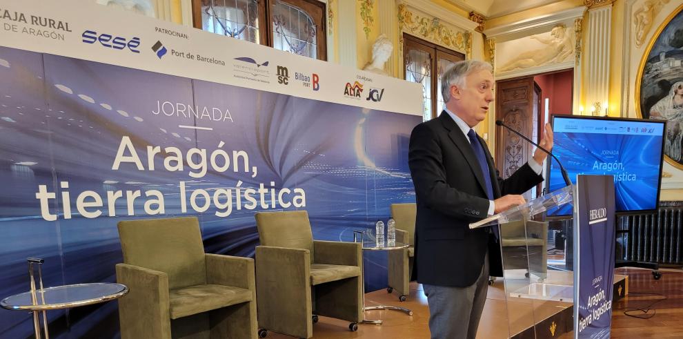 Octavio López: “Aragón es la tierra prometida de la logística” Octavio López: “Aragón es la tierra prometida de la logística”