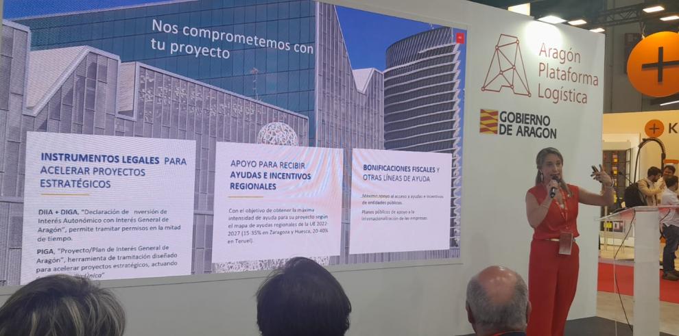 Aragón muestra su atractivo logístico y la apuesta por la movilidad sostenible en la segunda jornada de SIL Aragón muestra su atractivo logístico y la apuesta por la movilidad sostenible en la segunda jornada de SIL